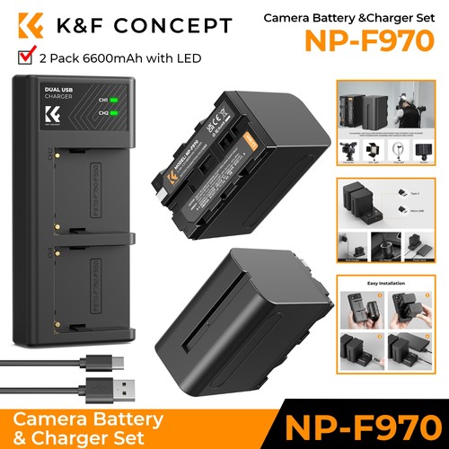 Concept np f970 6600mah - concept, np-f970